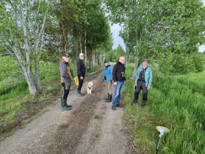 Gänget som var aktiva under denna kväll vid myr´n